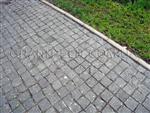 Гранитная брусчатка колотая, габбро, 10см х 10см х 5см